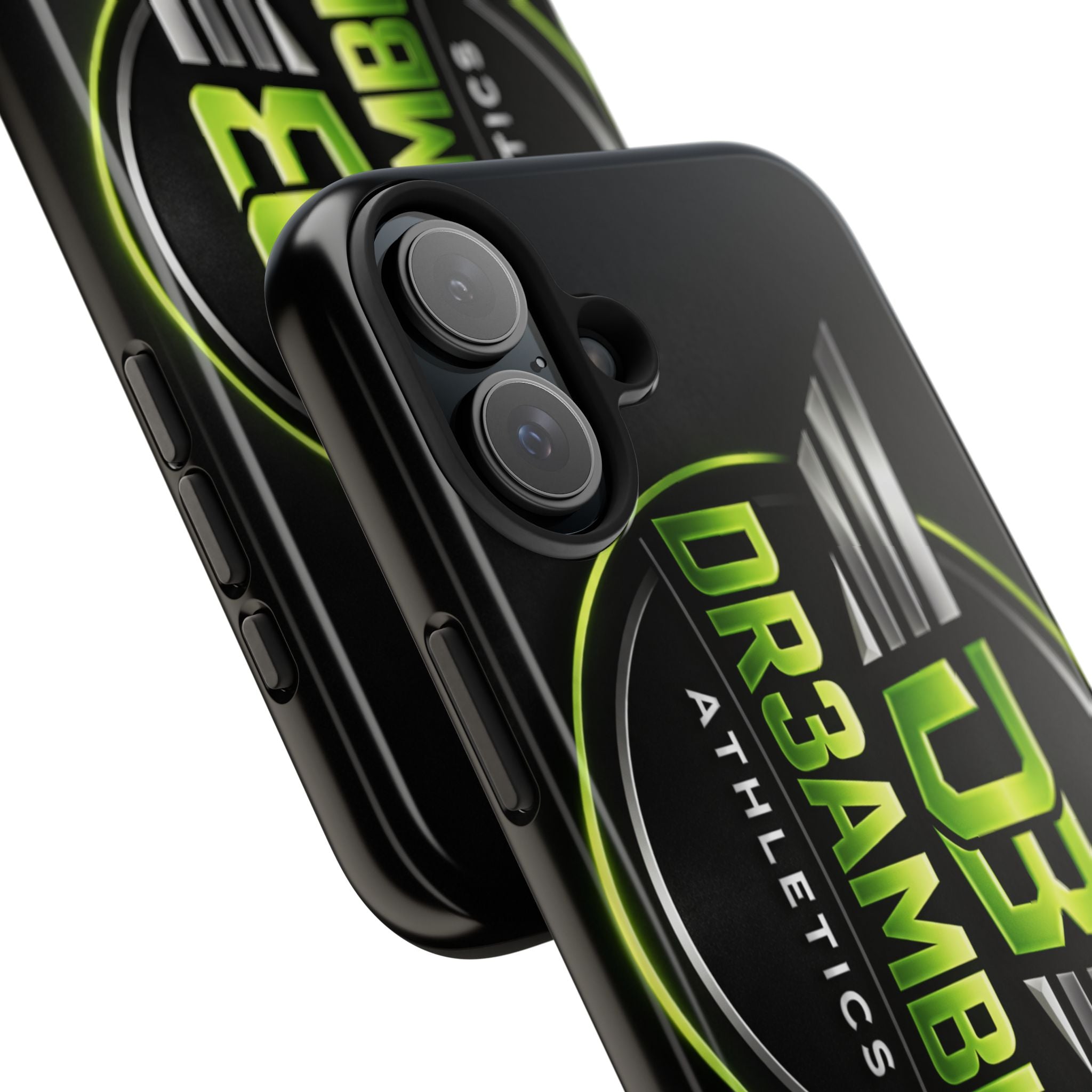 Tough Phone Case — DR3AMBIG Athletics Neon Logo Protective Cover