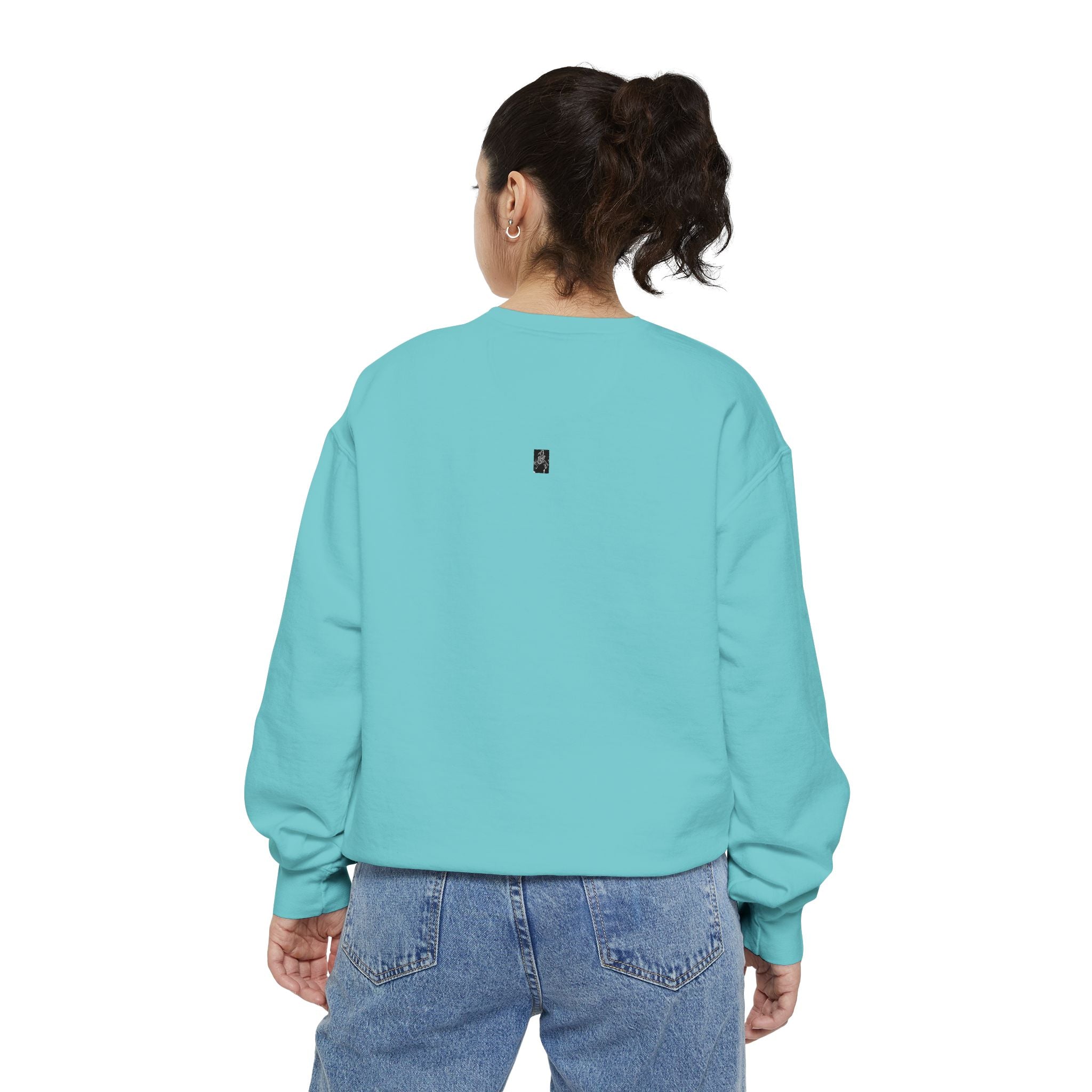 Dream Big Sweatshirt — 'DR3AMBIG' Motivational Garment-Dyed Crewneck