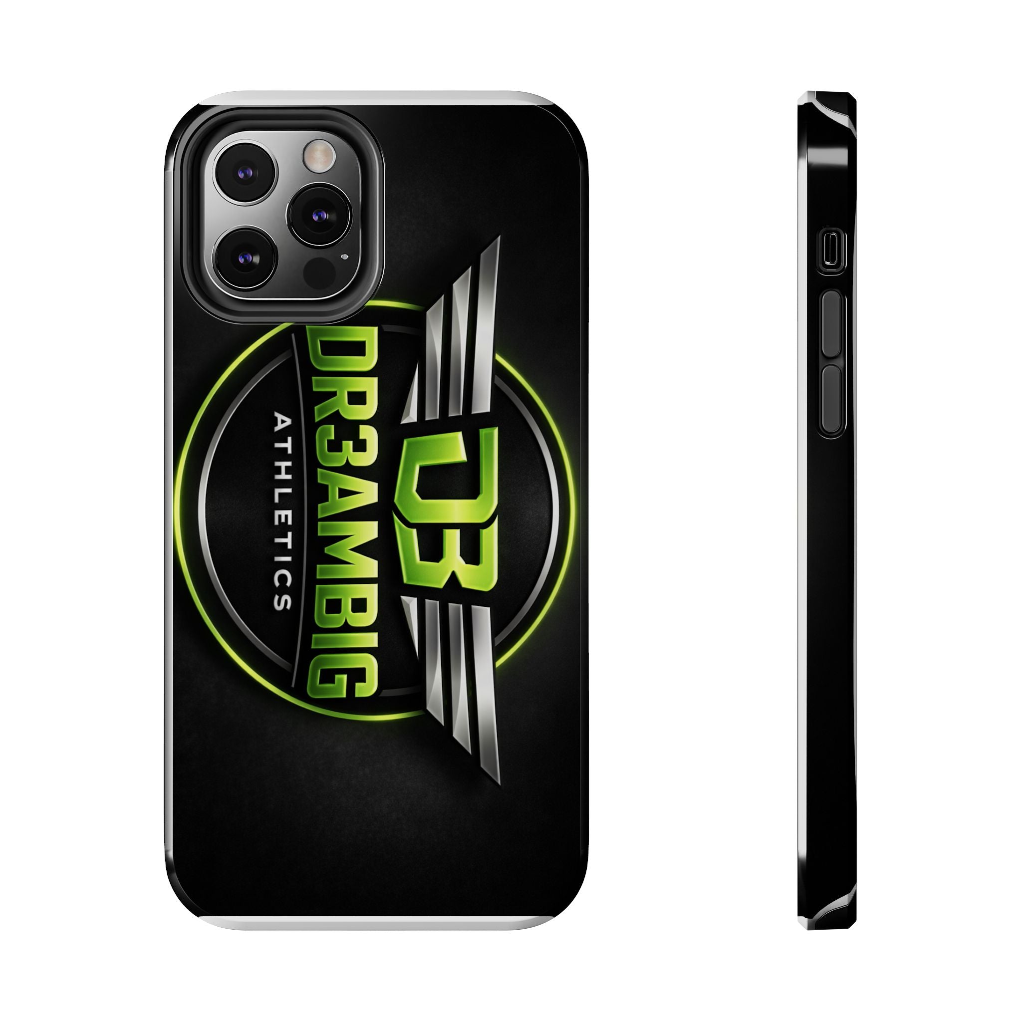 Tough Phone Case — DR3AMBIG Athletics Neon Logo Protective Cover