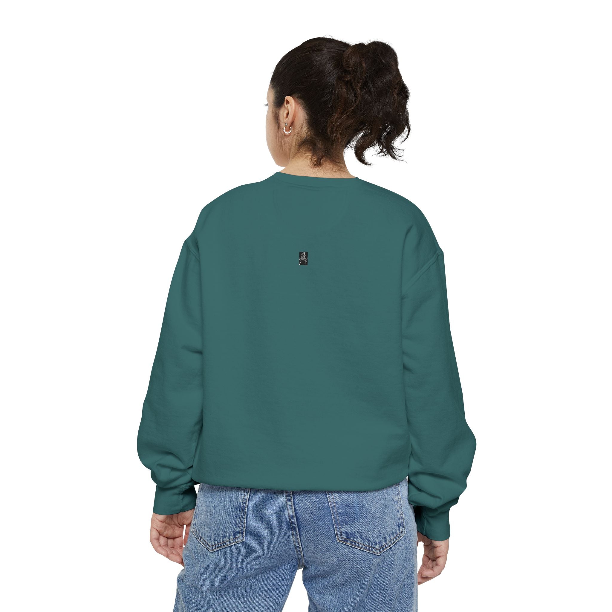 Dream Big Sweatshirt — 'DR3AMBIG' Motivational Garment-Dyed Crewneck