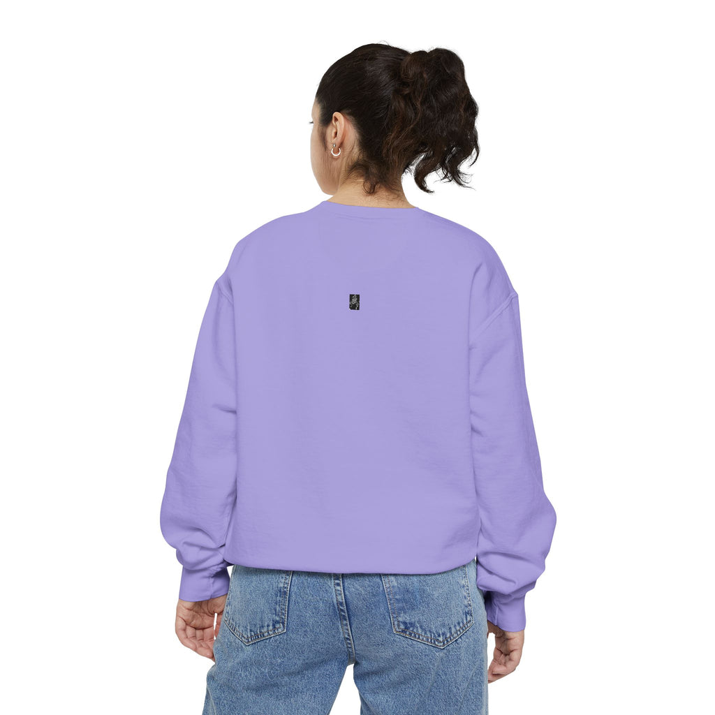 Dream Big Sweatshirt — 'DR3AMBIG' Motivational Garment-Dyed Crewneck