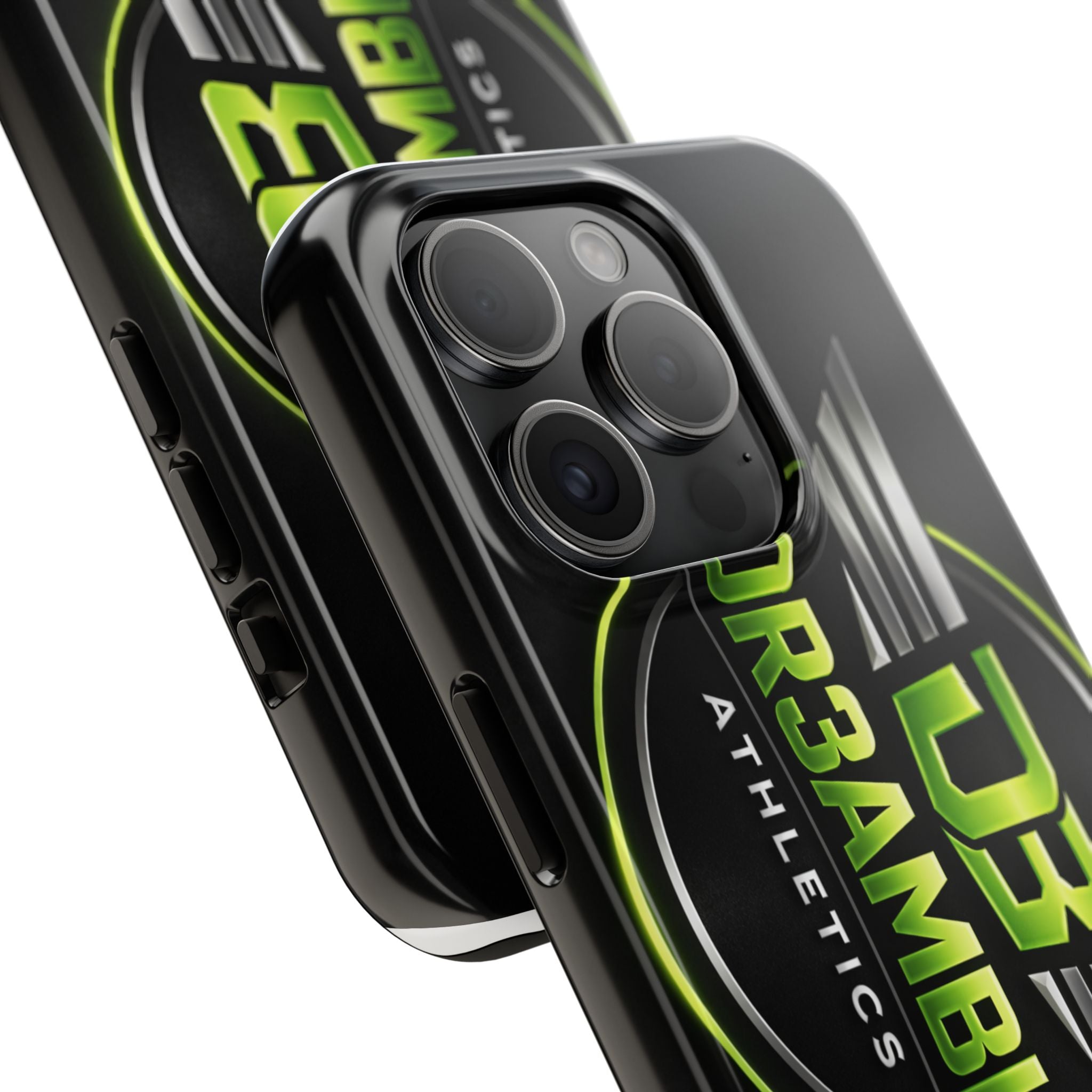 Tough Phone Case — DR3AMBIG Athletics Neon Logo Protective Cover