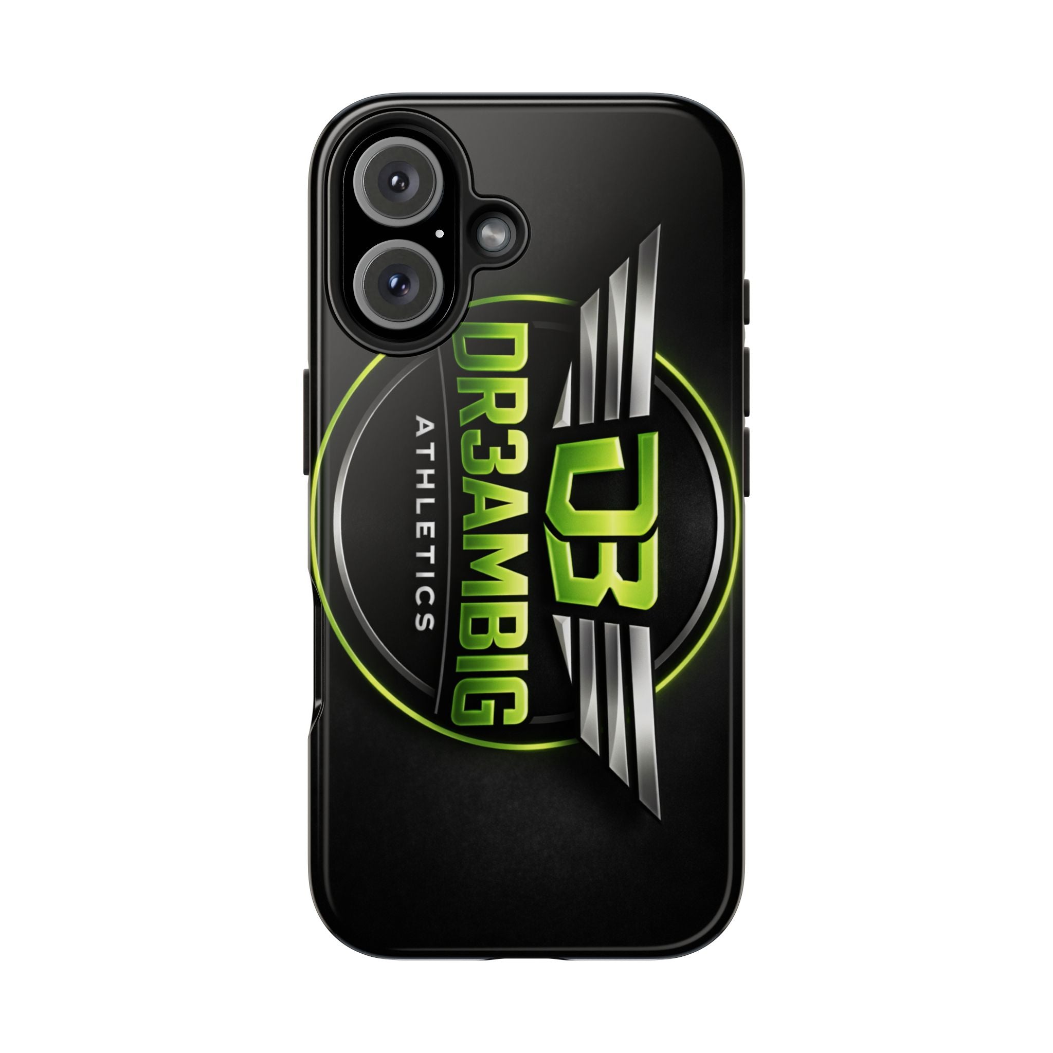 Tough Phone Case — DR3AMBIG Athletics Neon Logo Protective Cover