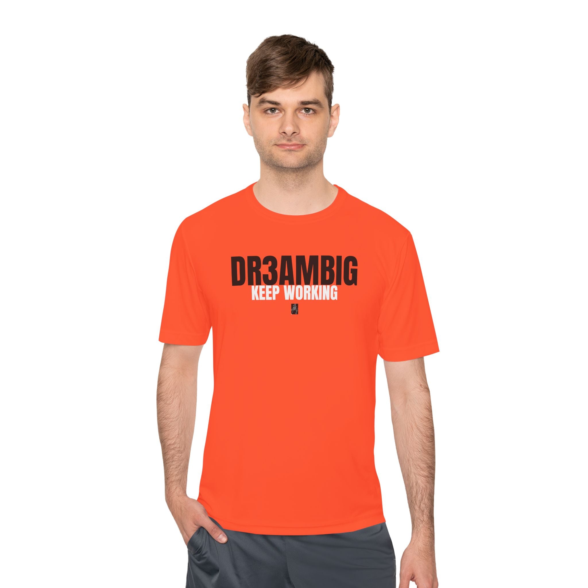DR3AMBIG 'Keep Working' Moisture-Wicking Tee
