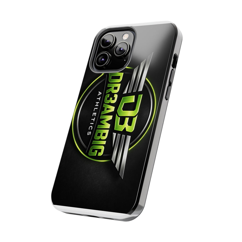 Tough Phone Case — DR3AMBIG Athletics Neon Logo Protective Cover