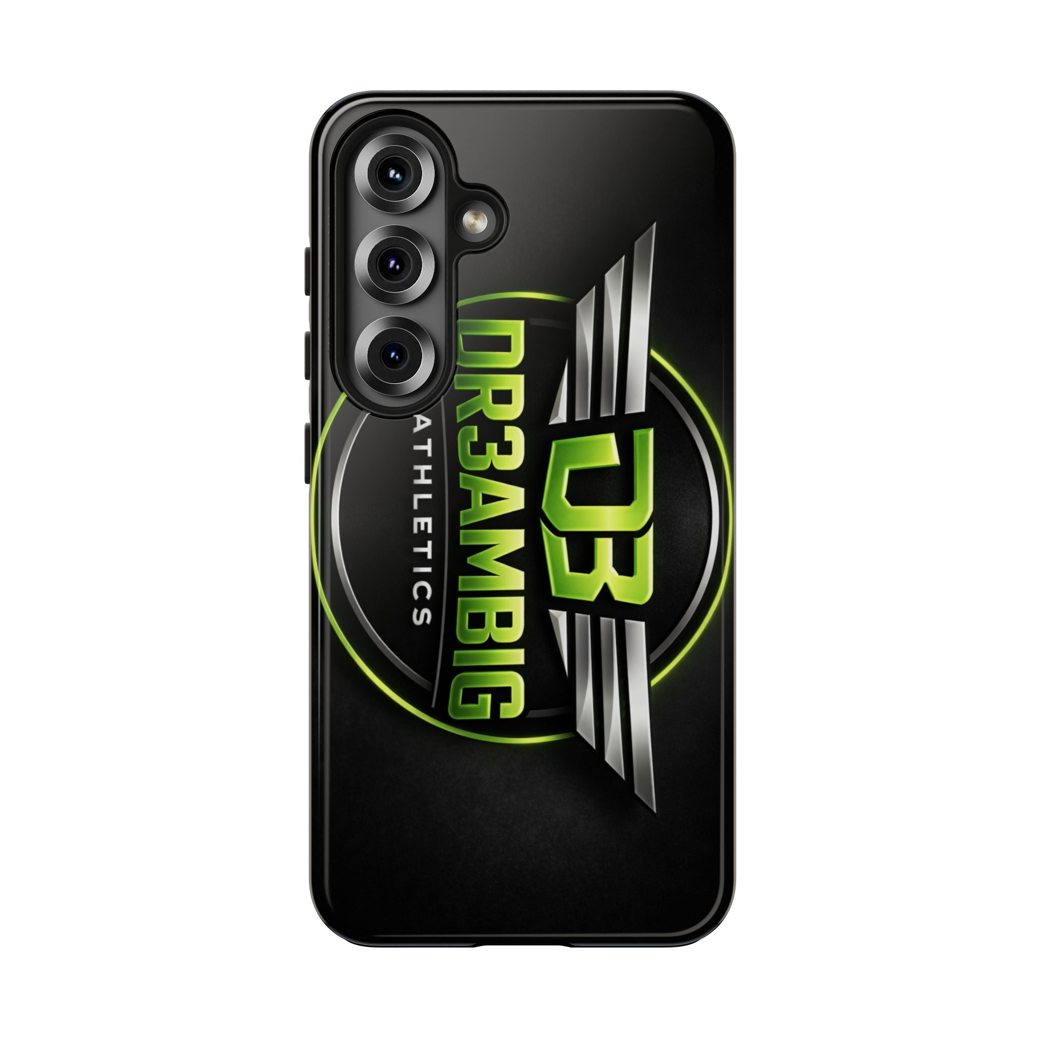 Tough Phone Case — DR3AMBIG Athletics Neon Logo Protective Cover