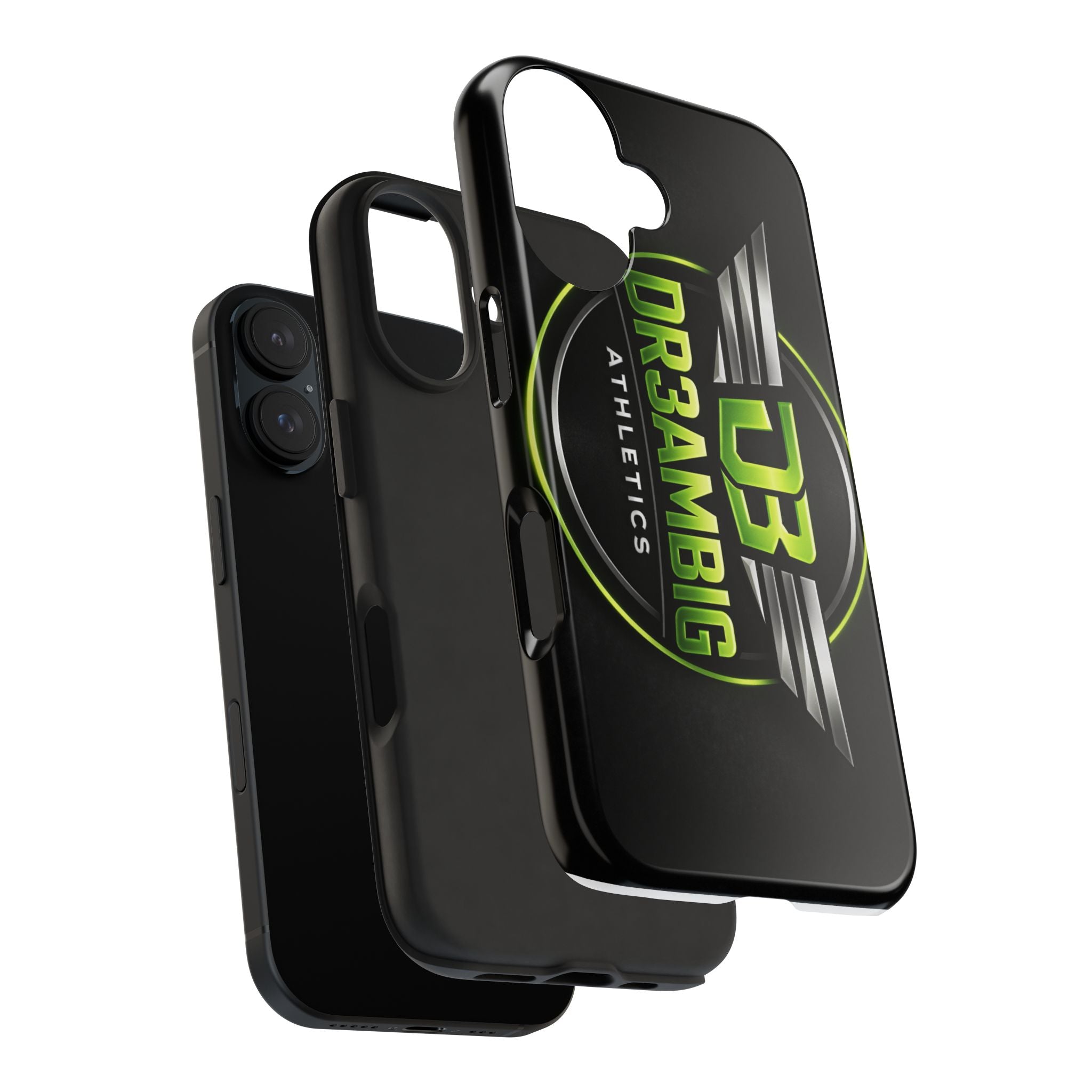 Tough Phone Case — DR3AMBIG Athletics Neon Logo Protective Cover