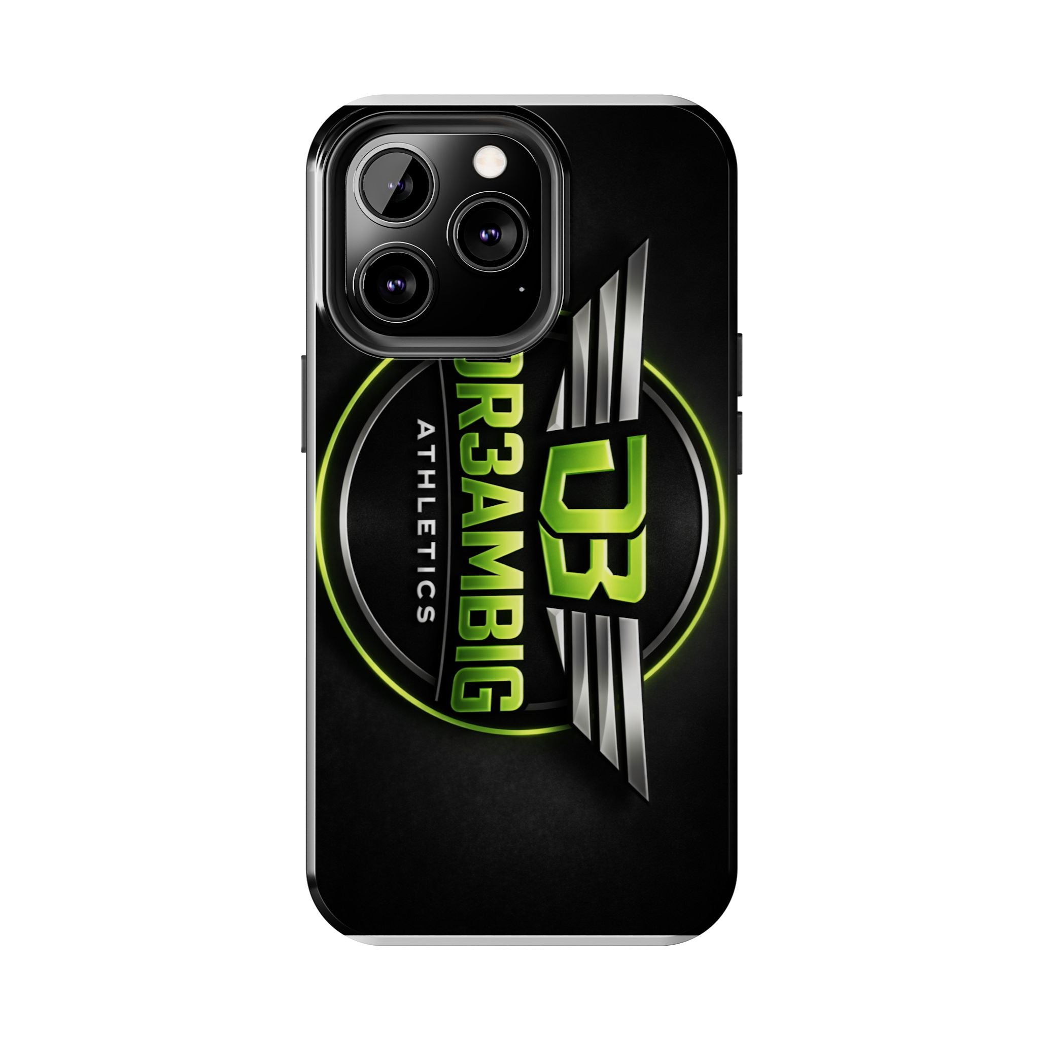 Tough Phone Case — DR3AMBIG Athletics Neon Logo Protective Cover