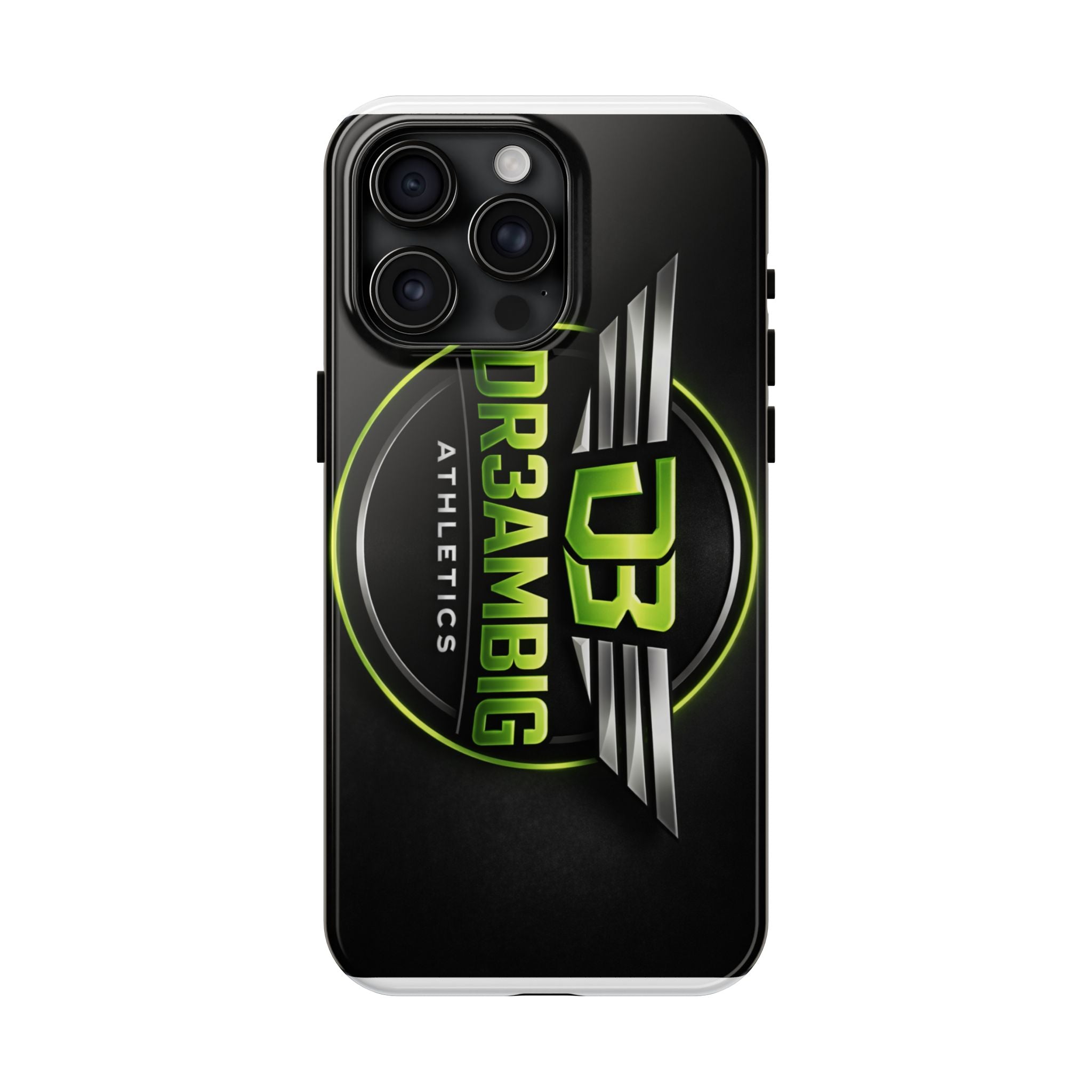 Tough Phone Case — DR3AMBIG Athletics Neon Logo Protective Cover