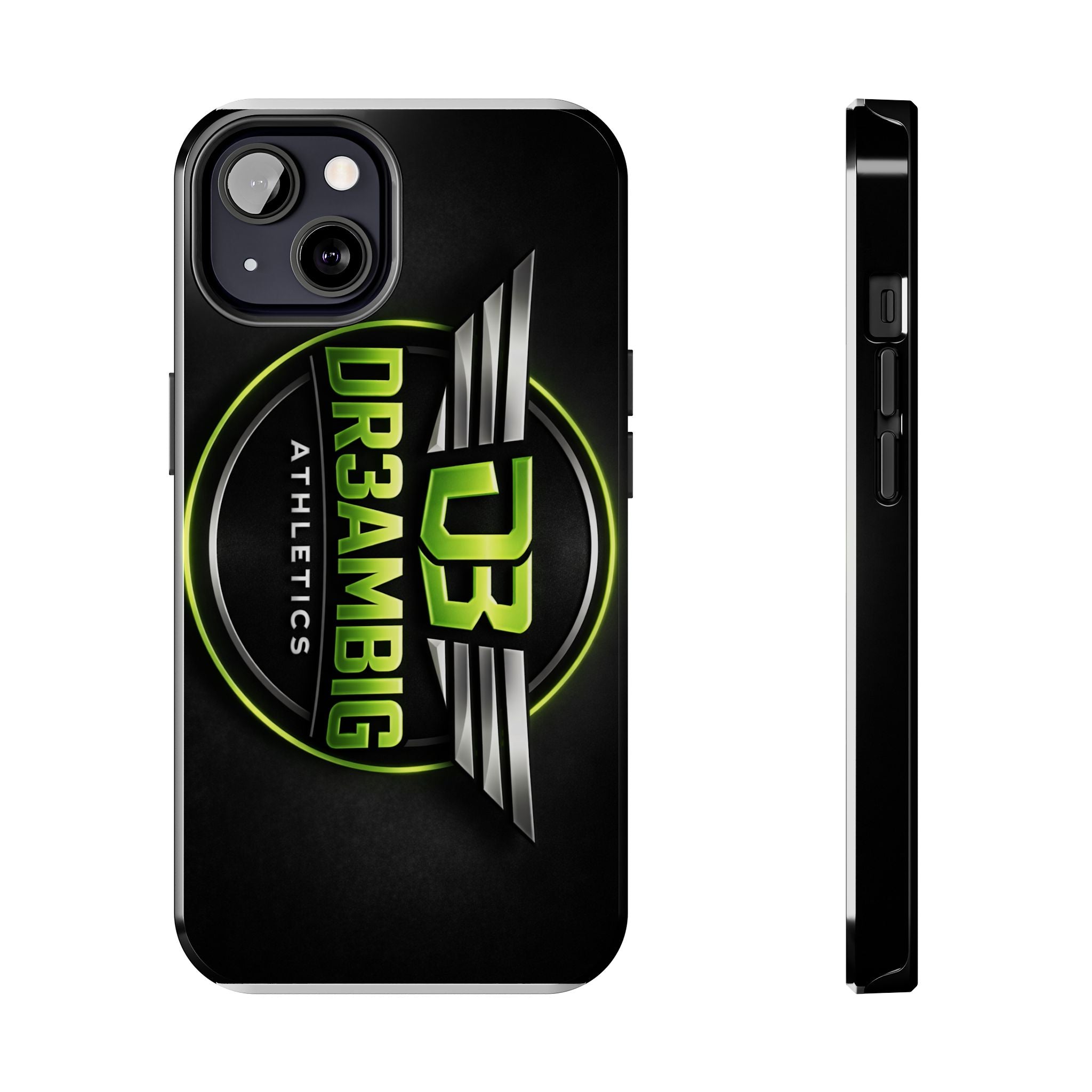 Tough Phone Case — DR3AMBIG Athletics Neon Logo Protective Cover
