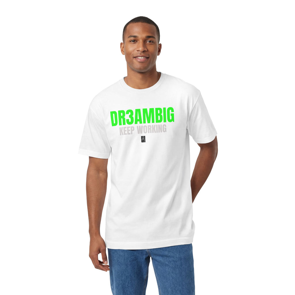 T-Shirt — DR3AMBIG 'Keep Working' Motivational Tee